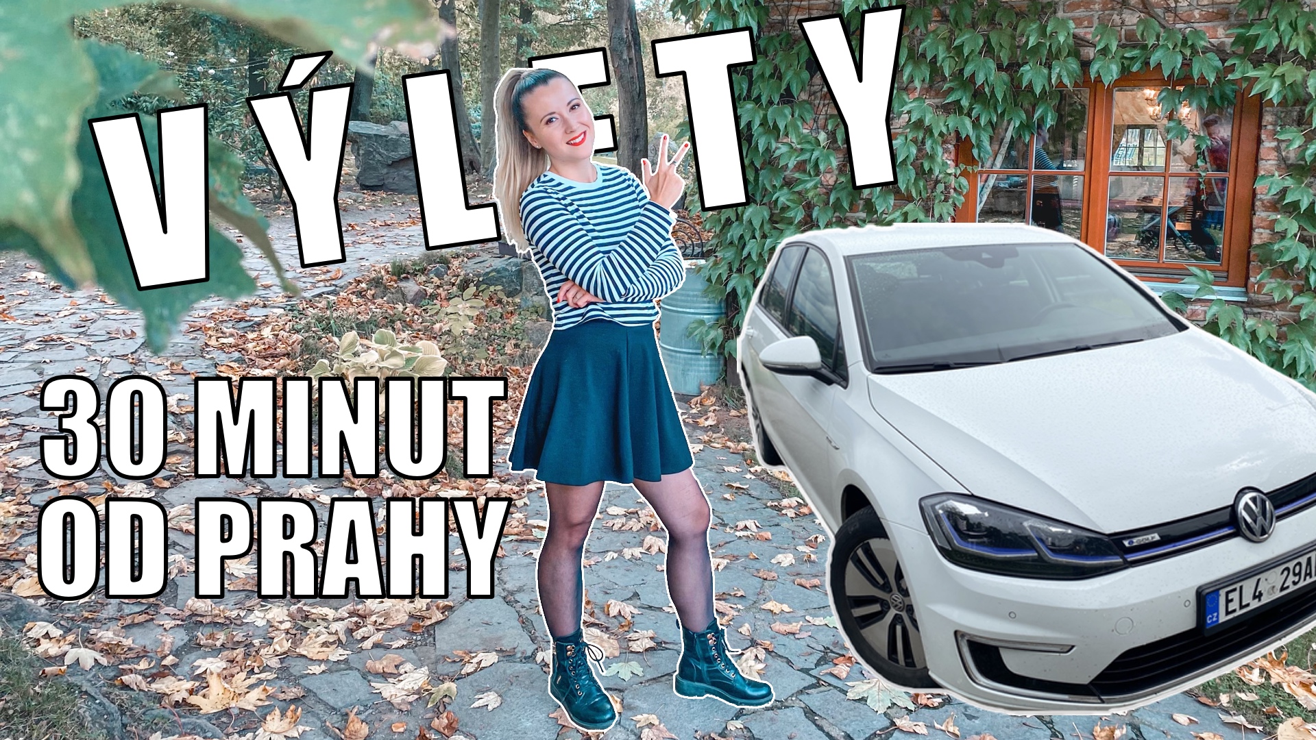 elektromobil žena volkswagen e-golf elektromobilita anita plasová dobitý baterky