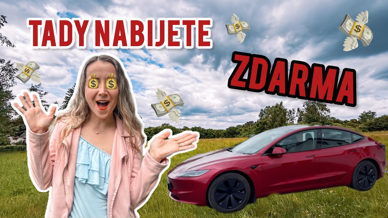 elektromobil tesla model 3 žena